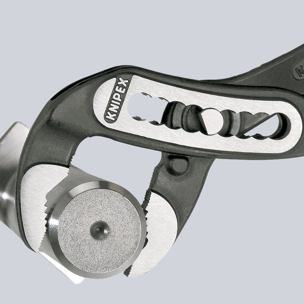 Knipex Alligator® mit Befestigungsöse schwarz atramentiert, mit schlanken Mehrkomponenten-Hüllen, mit integrierter Befestigungsöse zum Anbringen einer Absturzsicherung 250 mm - 8802250TBK