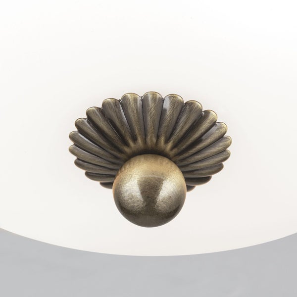 Deckenleuchte Jugendstil 26 cm antik