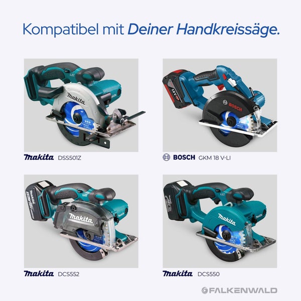 Ø 136x20mm - Multi-Material Sägeblatt - 40 Zähne