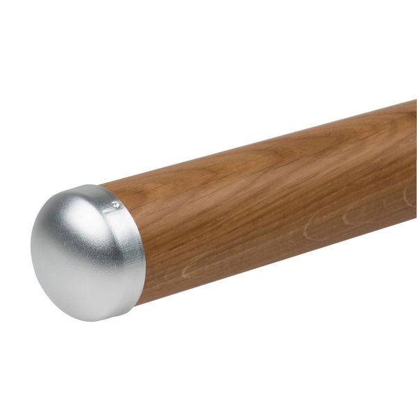 Holzhandlauf mit Endkappe