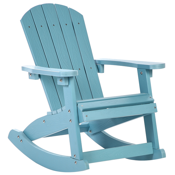 Garten Schaukelstuhl für Kinder ADIRONDACK Hellblau