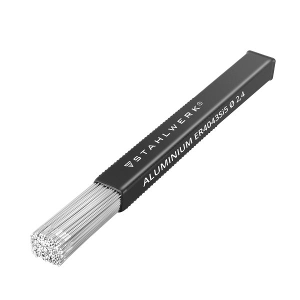 STAHLWERK Schweißstäbe ER4043Si5 Aluminium hochlegiert / Ø 2,4 mm x 500 mm 2 kg