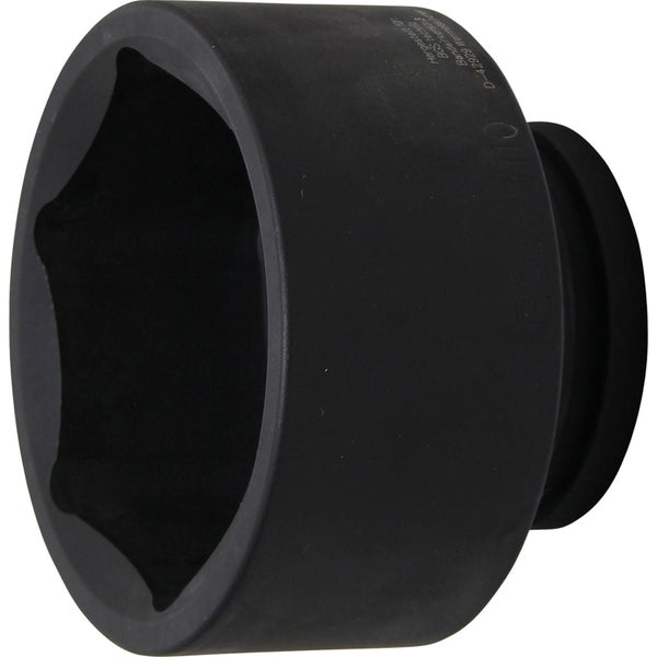 BGS Kraft-Steckschlüssel-Einsatz Sechskant Antrieb Innenvierkant 25 mm (1) SW 110 mm - 5910
