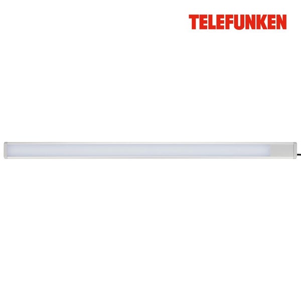 LED Unterbauleuchte Unterbaulampe 14 W silber Metall-Kunststoff Telefunken