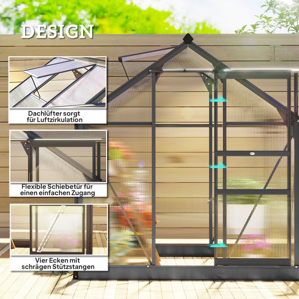 Pavillon-Dach aus verzinktem Stahl, regendicht, belastbar bis 80 Kilogramm Schneelast, UPF 50 plus Sonnenschutz.