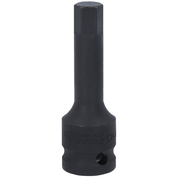 BRILLIANT TOOLS 1/2 Kraft-Bit-Stecknuss Innensechskant 12 mm - BT022626