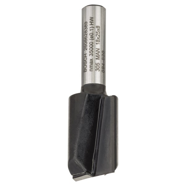 Bosch Nutfräser Standard for Wood 8 mm D1 18 mm L 25 mm G 56 mm - 2608628389