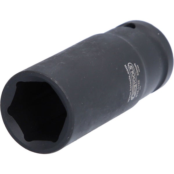 KS TOOLS 1/2 Sechskant-Kraft-Stecknuss lang 22 mm - 515.1122