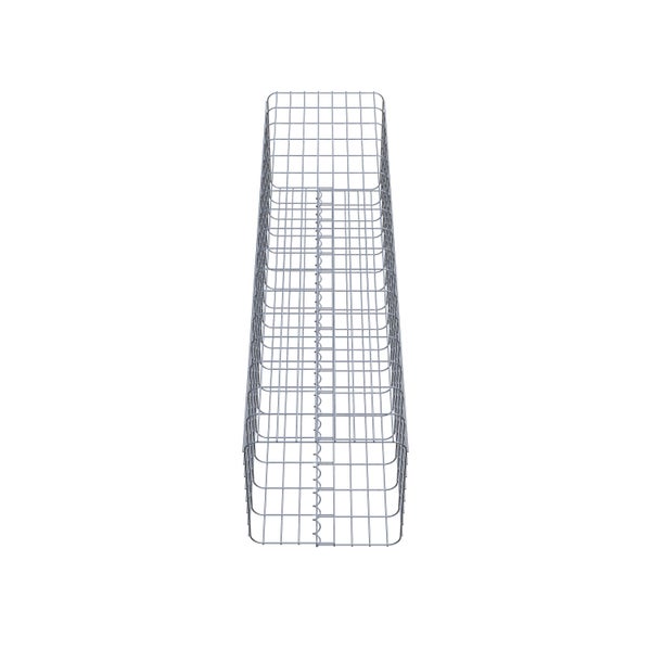 Gabionensäule 42 x 42 cm, MW 5 x 10 cm eckig - Höhe: 1,70 m