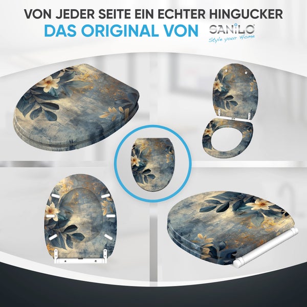 WC-Sitz mit Absenkautomatik & Top Fix Lilybud