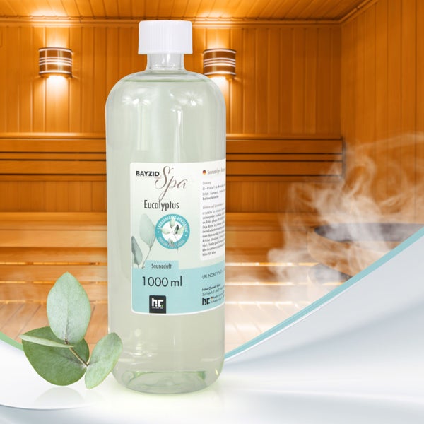 Bayzid Spa Saunaaufguss Eukalyptus, 1000 ml