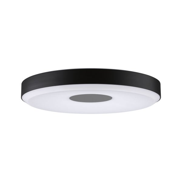 LED Deckenleuchte Smart Home Zigbee 3.0 Puric Pane Effect 2700K 200lm / 1900lm 230V 16W / 1,5W dimmbar Schwarz, Grau