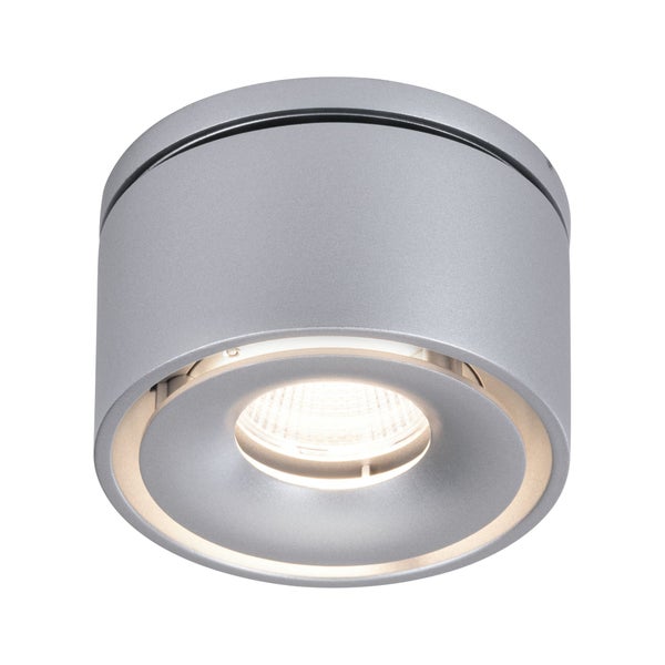 LED Einbauleuchte Spircle rund 78mm 8W 550lm 230V 3000K Chrom matt