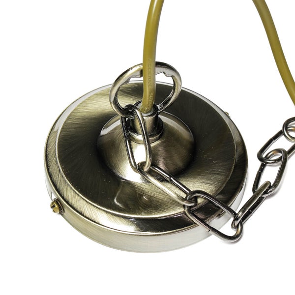 Deckenbefestigung für Hängeleuchte mit Kette