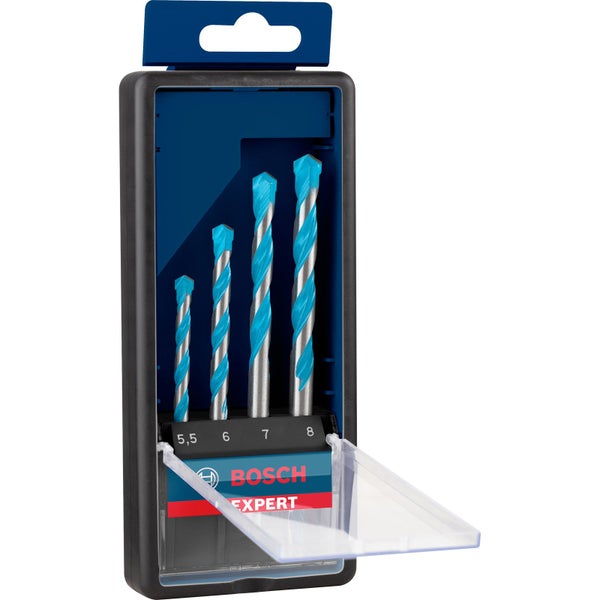 Bosch Expert MultiConstruction CYL-9 Bohrer-Set 5,5/6/7/8 mm 4tlg. - 2608900646