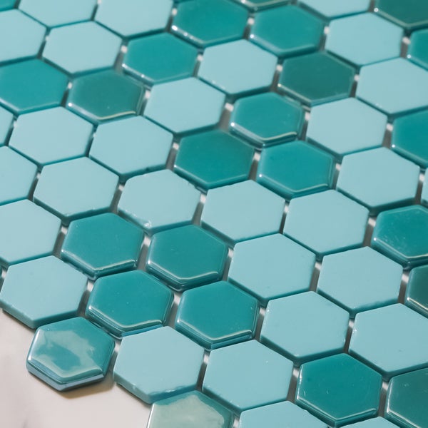 Mosaikfliesen mit sechseckiger Form