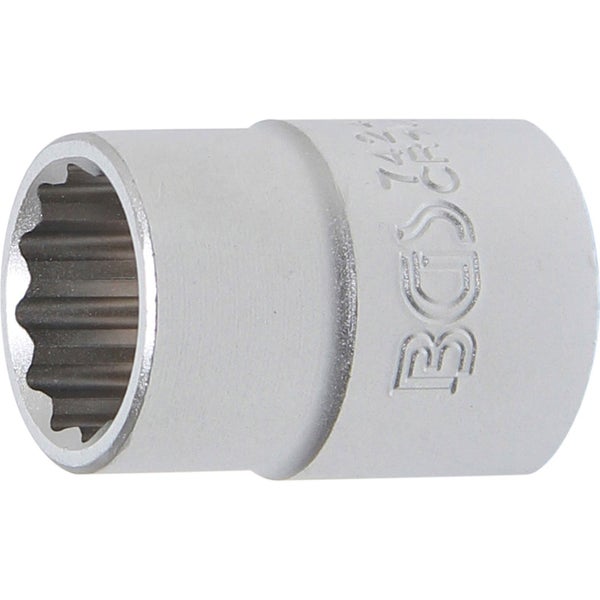 BGS Steckschlüssel-Einsatz Zwölfkant Antrieb Innenvierkant 20 mm (3/4) SW 24 mm - 7424