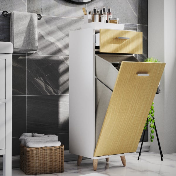 Wäscheschrank Wäschetruhe Wäschebox Landos S