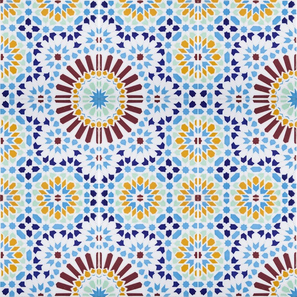 Dekorative Fliese mit orientalischem Muster