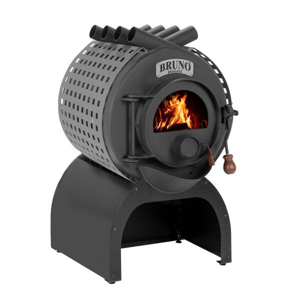 Werkstattofen Bruno Mini II inkl. Untergestell Move & Seitenverkleidung Quattro
