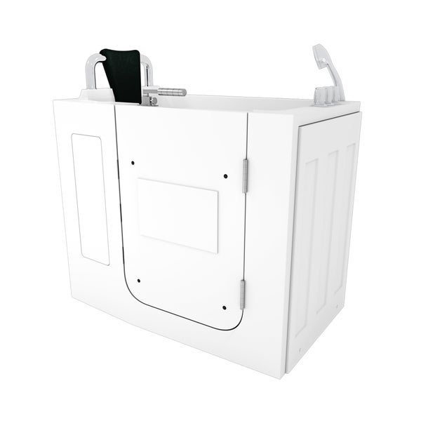 Begehbare Badewanne mit Tür, Sitz und Brause