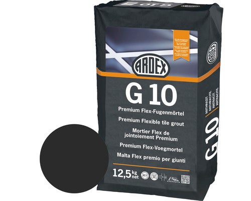 PREMIUM Flex-Fugenmörtel, anthrazit ARDEX G10, 12,5 kg