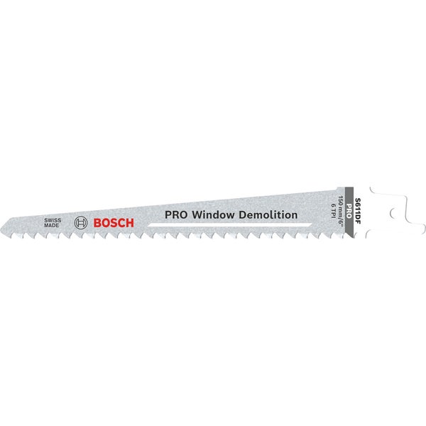Bosch PRO Window Demolition S611DF Blatt 1,25 x 19 x 150 mm 5-tlg. - 2608656258