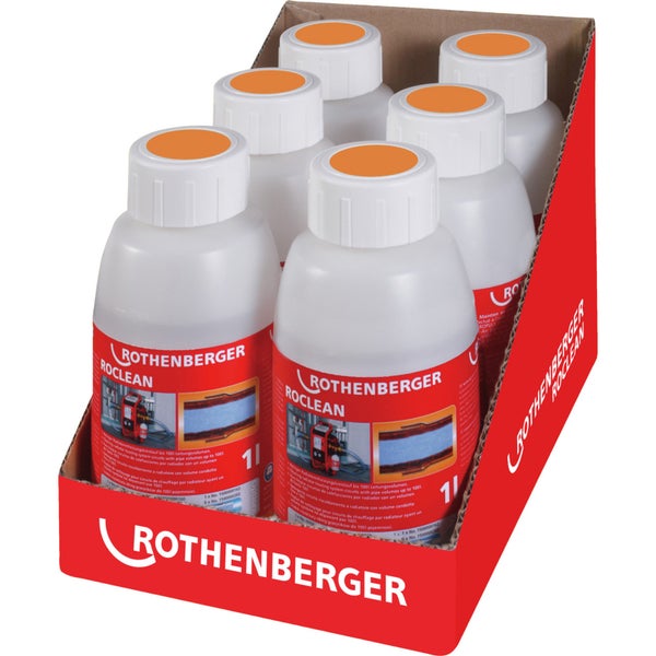 ROTHENBERGER Radiatorenreiniger, 6-er Pack  - 1500000200