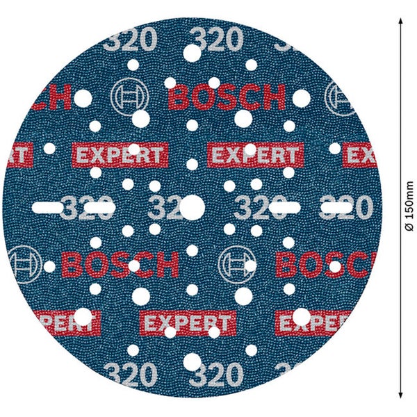 Bosch Expert Schleifscheibe, Durchmesser 150 mm, Körnung 320
