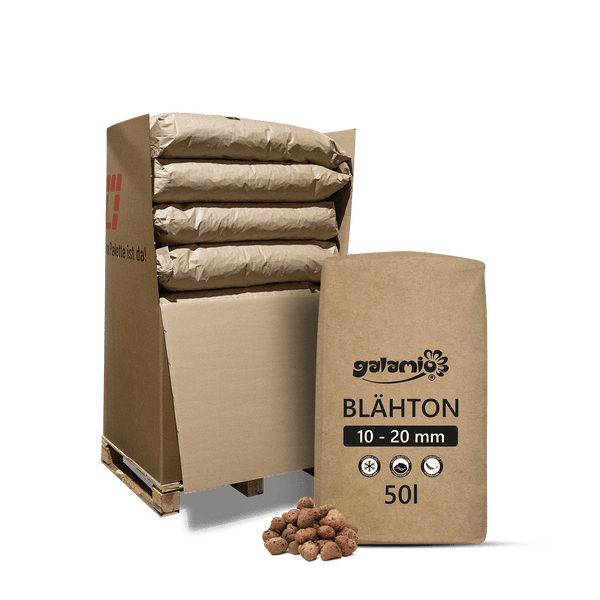 Galamio Blähton Grob 50l x 12 Sack 600l Palette