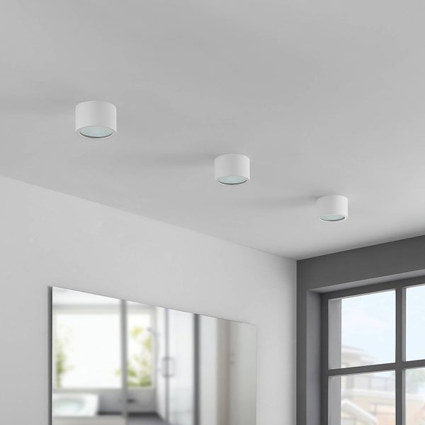 Arcchio Downlights Nieva (Modern) in Weiß aus Aluminium (1 flammig, G9) - Deckenleuchte Deckenlampe Einbauleuchte Flurleuchte