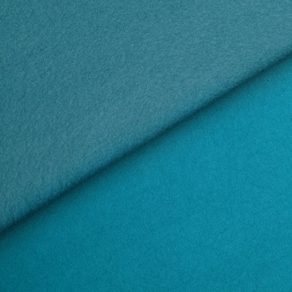 Beautissu Amelie TO Vorhang mit Öse 140x245cm Türkis (2tlg)