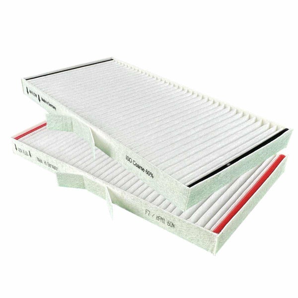 Zwei Zuluftfilter für Fahrzeuge