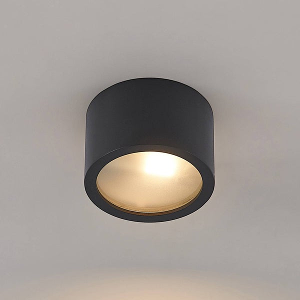 Arcchio Downlights Nieva (Modern) in Schwarz aus Aluminium (1 flammig, G9) - Deckenleuchte Deckenlampe Einbauleuchte Flurleuchte