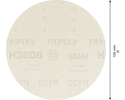 Schleifscheibe mit einem Durchmesser von 150 Millimetern