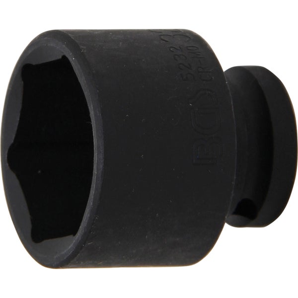 BGS Kraft-Steckschlüssel-Einsatz Sechskant Antrieb Innenvierkant 12,5 mm (1/2) SW 32 mm - 5232