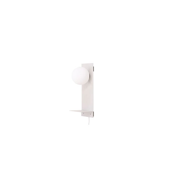 Troyes Beleuchtung Wandlampe 20x17x45cm hellgrau. 17 X 20 X 45 cm