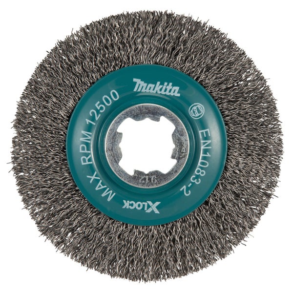 Makita Rundbürste 115 mm Metall X-Lock - D-73427