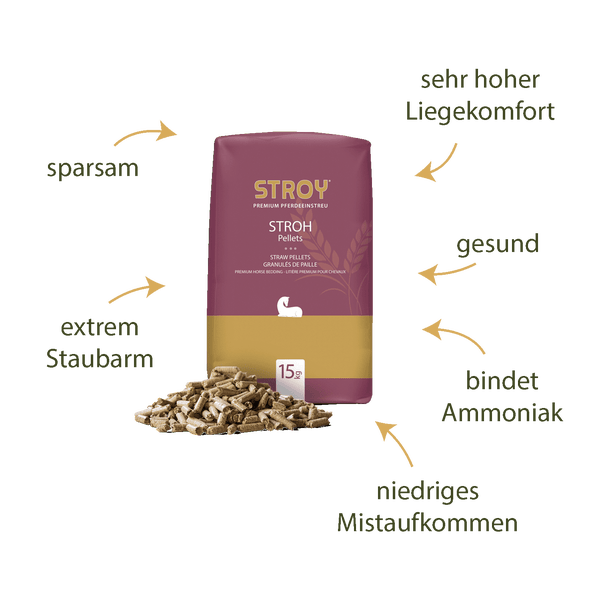 STROY Strohpellets Einstreu 15kg