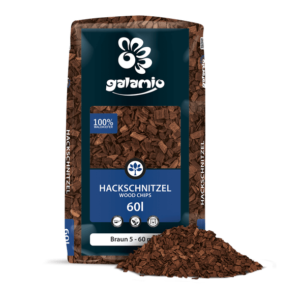 Galamio Hackschnitzel Sack mit 60 Liter Inhalt