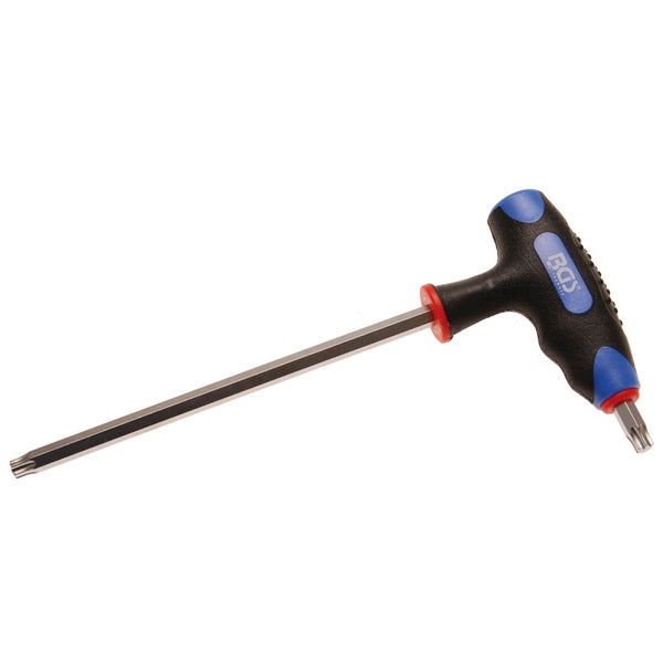 BGS Schraubendreher mit T-Griff und seitlicher Klinge T-Profil (für Torx) T40 - 4010-16