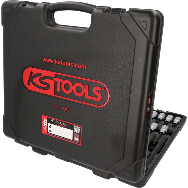 KS TOOLS 1/2 Bit-Stecknuss-Satz für Torx Schrauben 32tlg. - 911.4550