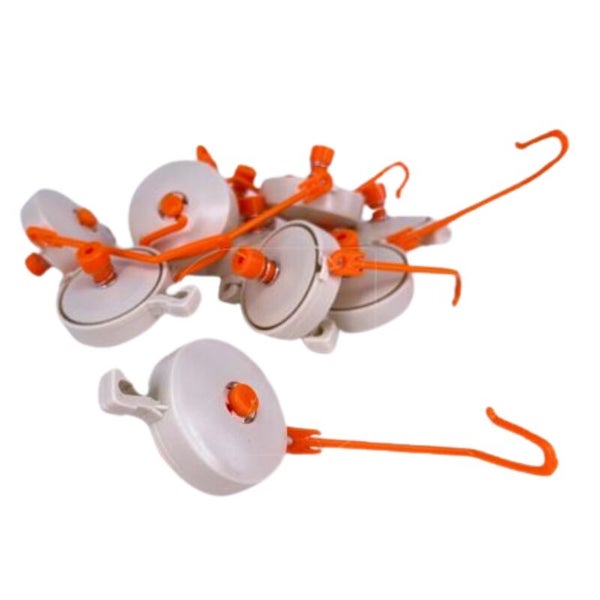 Pflanzen Yo-Yo 10 Stück – Automatische Pflanzenstütze für Stabilität, Platzsparend & Einfach in der Anwendung für Blumen, Zweige & schwerere Pflanzen