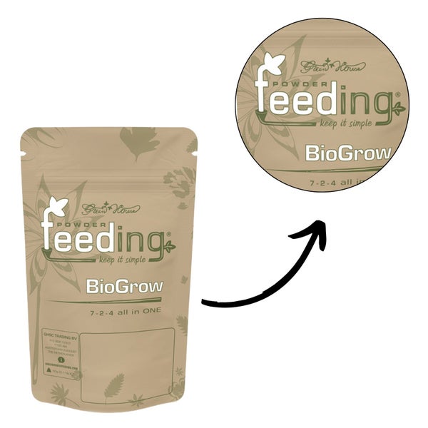 Green House Feeding Bio Grow Dünger 500 Gramm – natürliches Wachstum, organische Rohstoffe