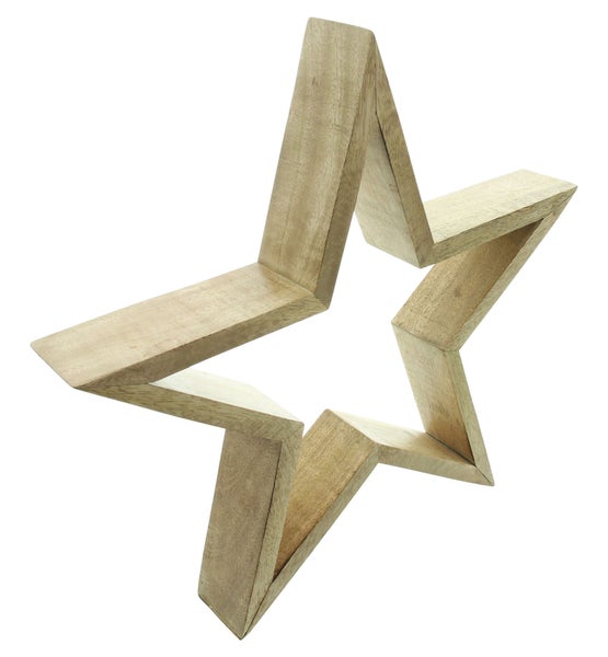 Dekorativer Holzstern