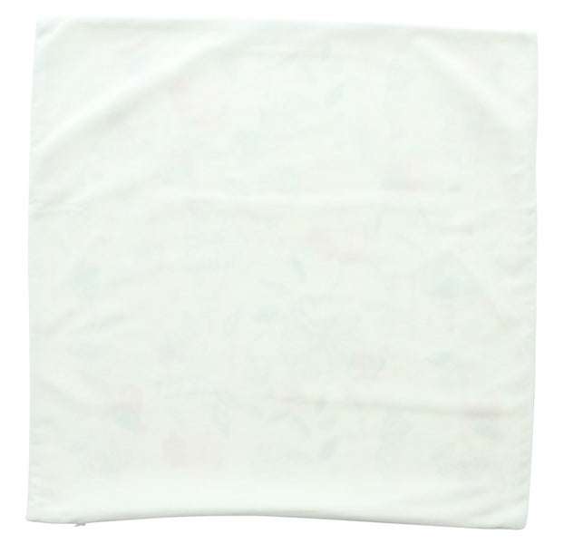 FRANK FLECHTWAREN|Kissenhülle Aquarellblumen, 45 x 45 cm, POLYESTER