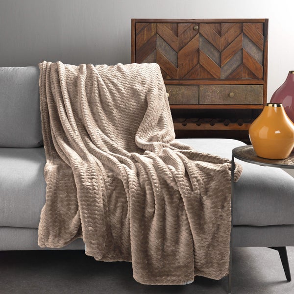 Wohndecke Mara - Beige 150x200 cm