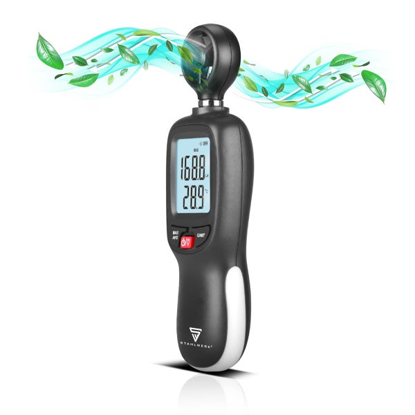 Stahlwerk Anemometer zur Messung der Windgeschwindigkeit