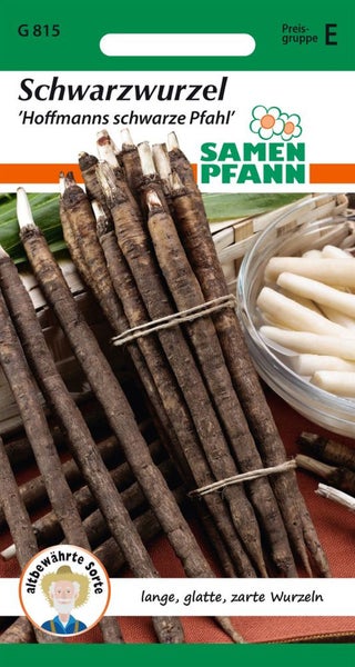 Samenpackung Schwarzwurzel 'Hoffmanns schwarze Pfahl'