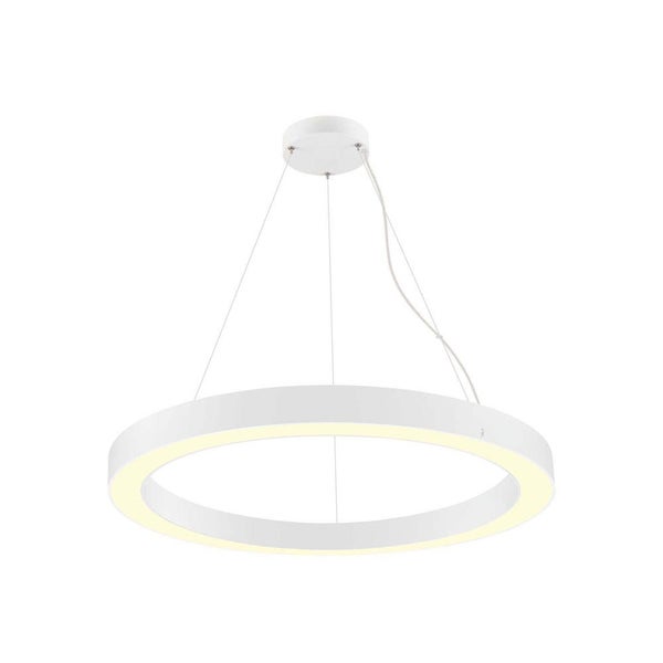 LED Pendelleuchte Medo in Weiß 43W 5300lm